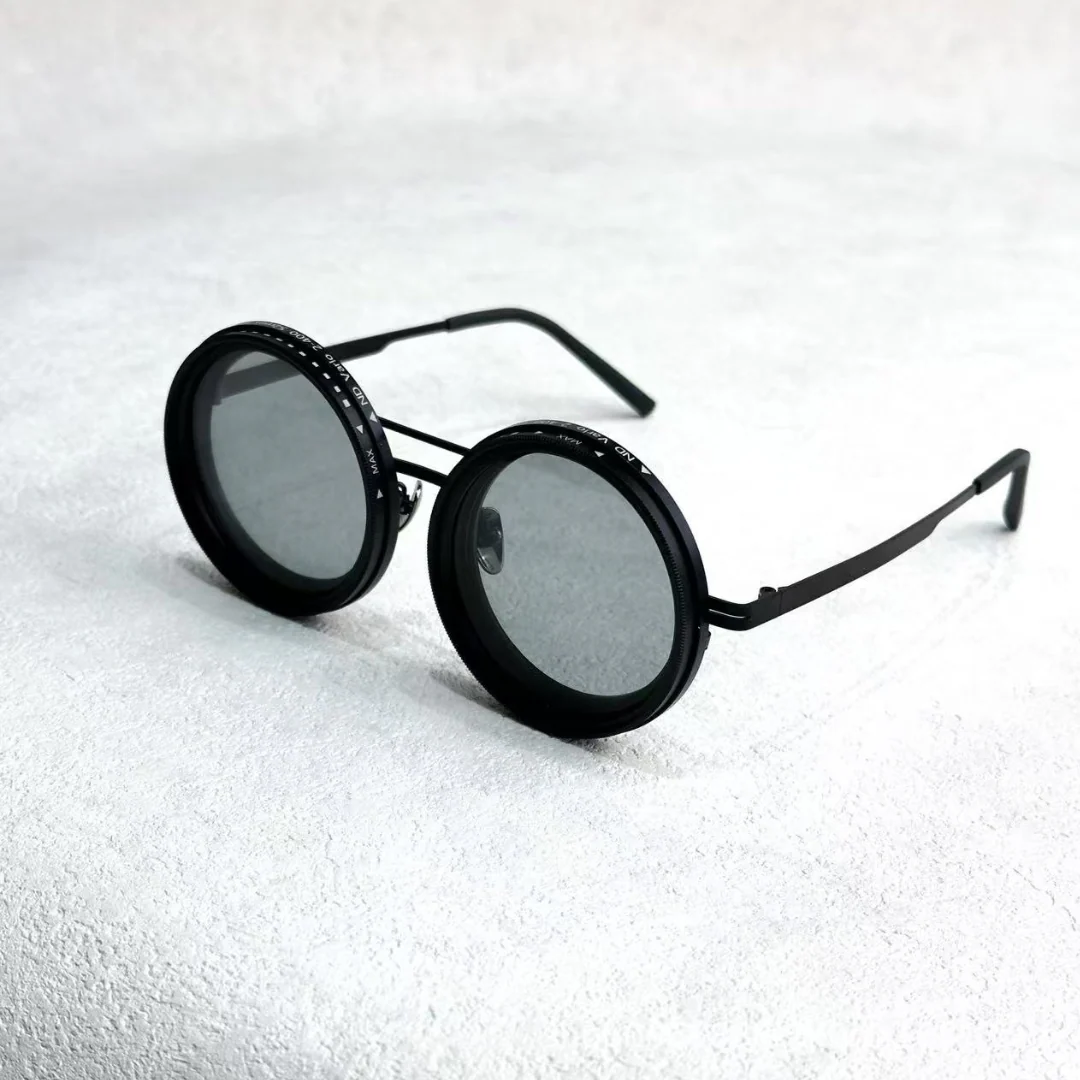 KLENIMORE Polarized Adjustable-Tint Sunglasses with Built-In Variable ND Lenses