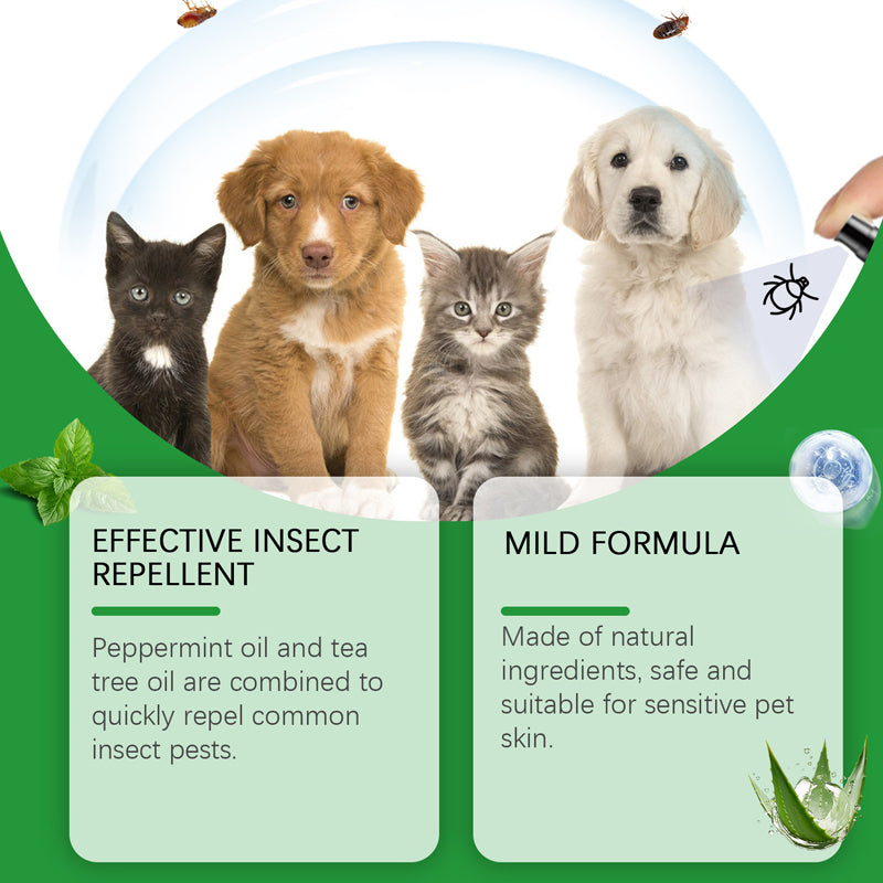KLENIMORE™🍃Natural Flea & Tick Spray for Dogs & Cats–Helps Kill & Repel Fleas & Ticks