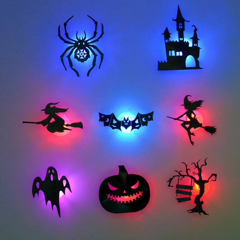 🎃Halloween Glow in Dark Wall Stickers🦇🪄